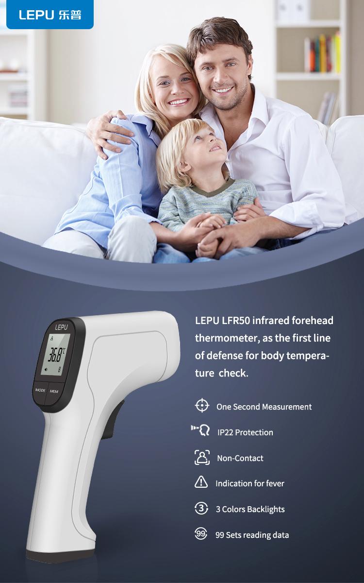 Digital Non Contact Infrared Forehead Thermometer